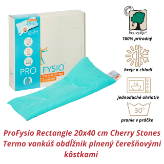 INATURA ProFysio Rectangle 20x40 cm Cherry Stones